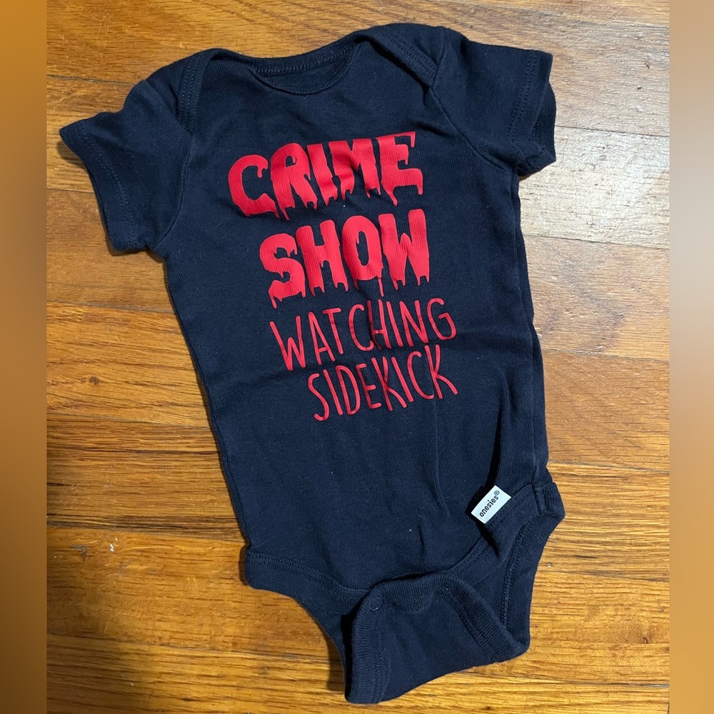 Crime Show Sidekick Onesie